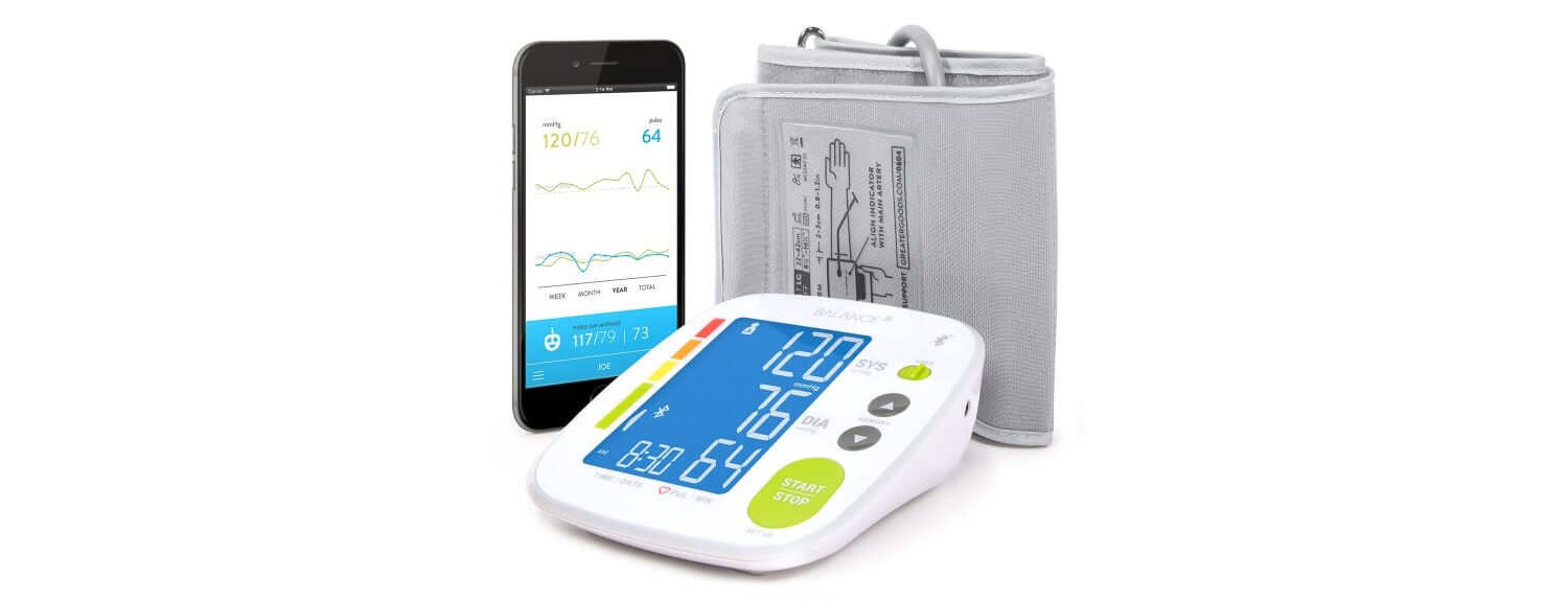 Greater Goods blood pressure monitor
