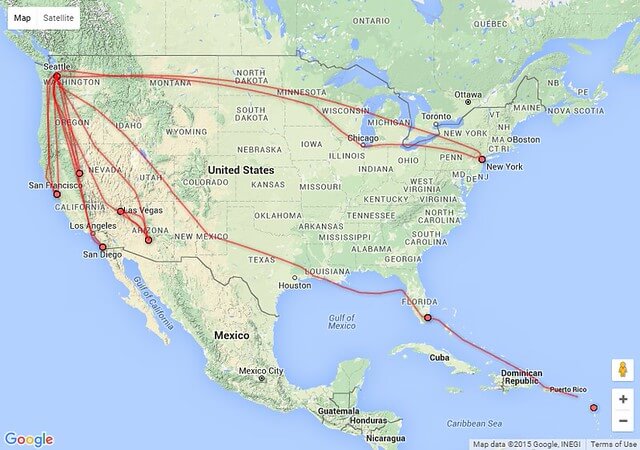 Flight Map